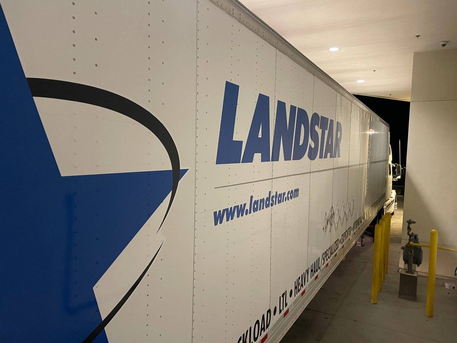 Delivering the Stage RTC Transports Equipment to Landstar Convention